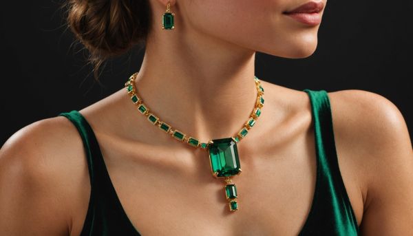 Sublimer votre style avec des bijoux émeraude uniques