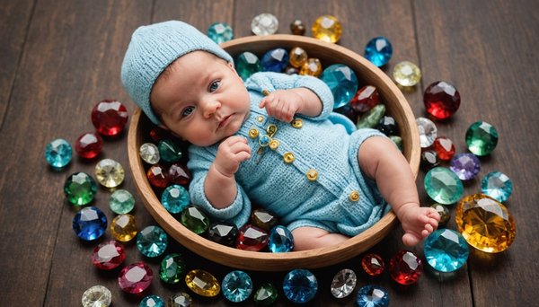 Cadeau personnalisé bébé : des gemmes à offrir avec amour